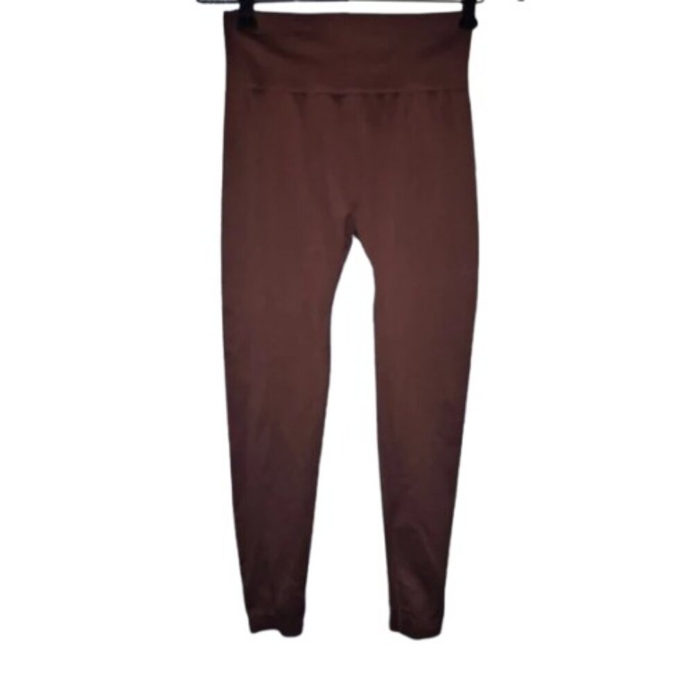Knix brown seamless leggings size M
